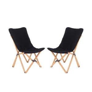 Mesa dobrável para acampamento ao ar livre com bolsa de transporte para piquenique e praia - cinza