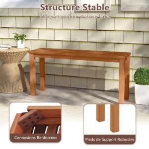 Cabideiro de canto com 5 níveis e banco para sapatos - Branco