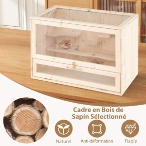 Portão extra largo para animais de estimação com aberturas de 74 a 104 cm - Preto