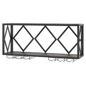 Mesa de centro elevatória de 80 cm com compartimento de armazenamento oculto e 2 prateleiras de armazenamento - marrom