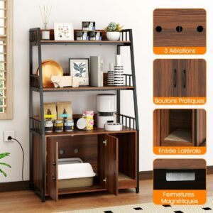 Caixa de areia para gatos para sala de estar e quarto - branca