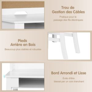 Conjunto de mesa e cadeiras de atividades infantis de madeira com assento acolchoado - rosa