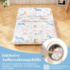 Penteadeira e banqueta com luzes e espelho deslizante, luzes LED reguláveis ​​de 3 cores, armário lateral com gavetas, branco