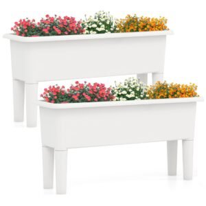 Armário de armazenamento de ferramentas de jardim de madeira de abeto com fechadura e prateleiras para jardim