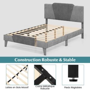 Mesa de cabeceira estilo Boho com 2 gavetas decoradas em vime trançado à mão - Branco