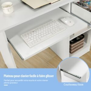 Estante de madeira para crianças de 4 níveis com compartimentos fundos - Natural