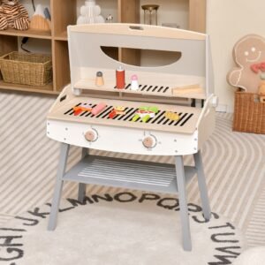 Bancada de ferramentas para crianças com acessórios realistas