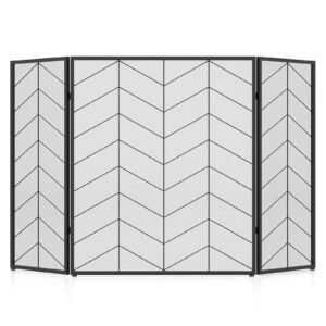 Tela de lareira de 52 x 31 polegadas - B