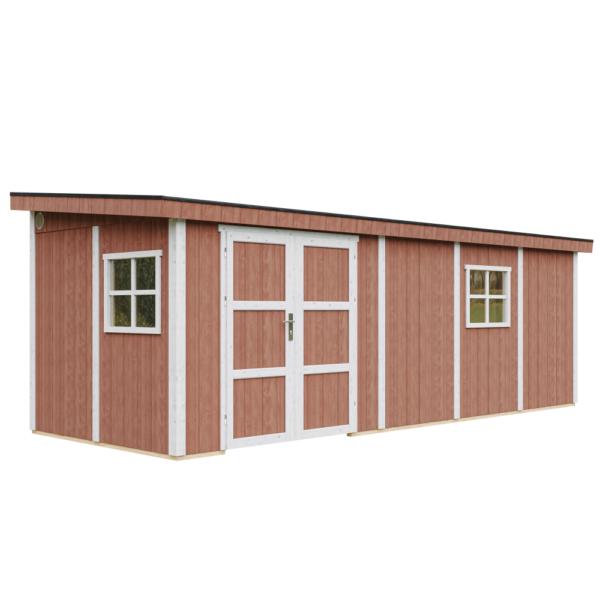 Painel inteligente para parede, 2,4*6 m, sem piso, pintura REDWOOD_RED.