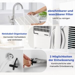 Refrigerador automotivo 12V com 2 zonas de resfriamento, freezer portátil de 40L com compressor (-20℃~20℃)