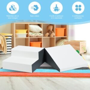 Conjunto de Cornhole com design dobrável e alça lateral para fácil movimentação