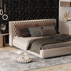 Pacote com 20/40 painéis de parede 3D com padrões decorativos de diamantes - Branco - Pacote com 20