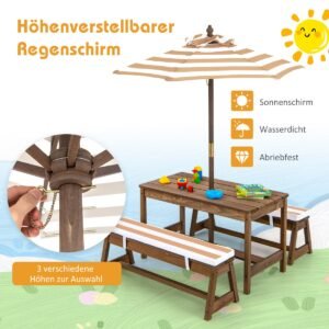 Conjunto de balanço externo com estacas de solo para jardim/quintal/parque