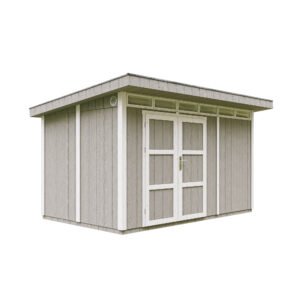 Casa com painéis inteligentes, pintura TUNDRA_GREY