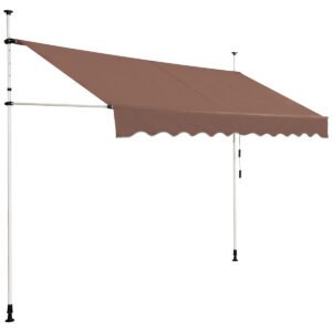 Toldo de varanda extensível 300x120cm