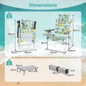 Poltrona de madeira para área externa Cadeira de jantar de madeira para pátio com braços e encosto alto reclinável marrom