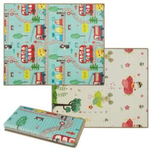 Conjunto de 2 peças de bagagem infantil: mochila de 12 polegadas e mala de rodinhas de 16 polegadas