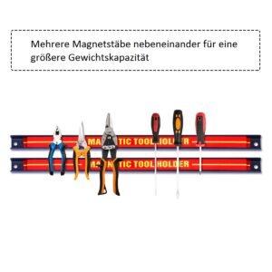 Fita magnética para ferramentas 46cm 3 pçs.