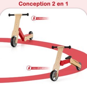 Berço dobrável com colchão de malha removível ajustável, trocador, bolsa de transporte e rodas com trava