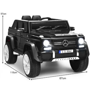 Jeep Mercedes-Benz Maybach com bateria licenciada de 12 V e suspensão rosa