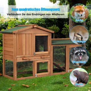 Canteiro de madeira maciça de 127 cm com treliça alta