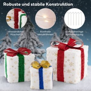 Árvore de Natal espiral de LED de 210 cm feita de metal poliéster com 341 LEDs e 34 modos de luz e estrela