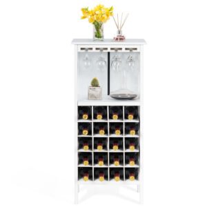 Carrinho de bar de vinho vintage Globe com prateleira extra