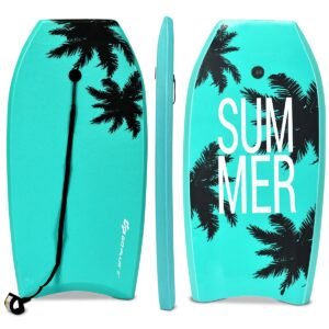 Prancha de bodyboard superleve para surfe, disponível nos tamanhos 33, 37 e 41 polegadas.