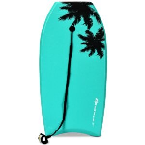 Prancha de bodyboard superleve para surfe, disponível nos tamanhos 33, 37 e 41 polegadas.