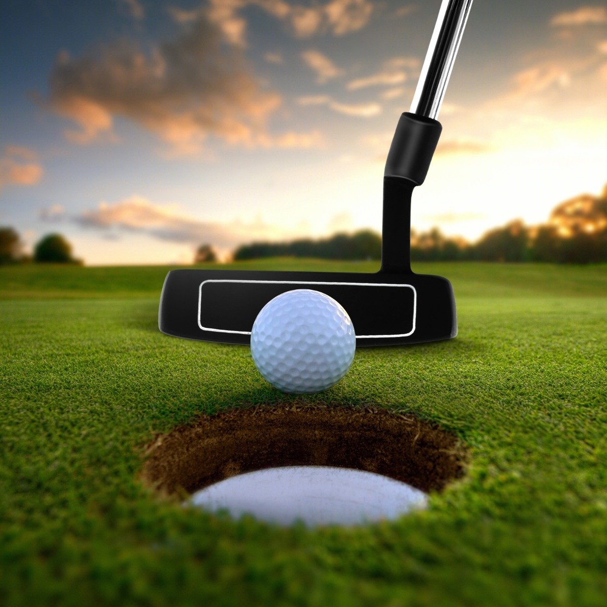 Taco de golfe com capa protetora, 35 polegadas, estilo mallet, para destros. - Image 2