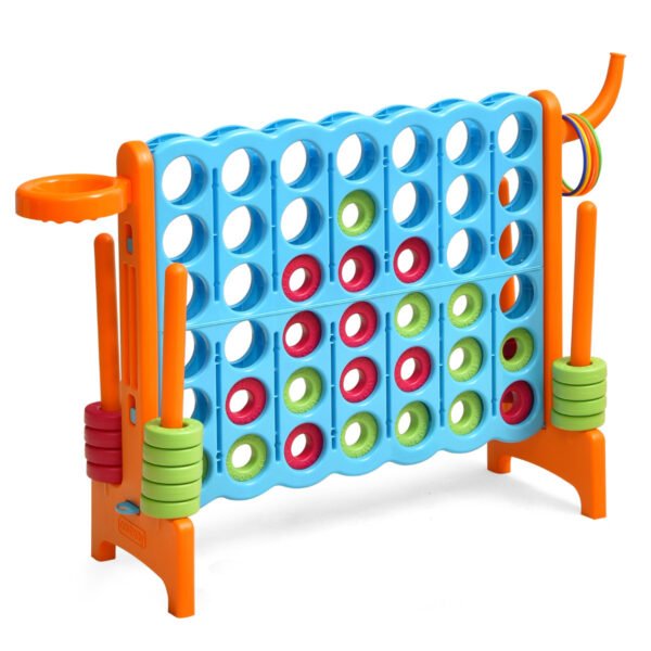 Jogo gigante de 4 pontos de 76 cm (2,5 pés) - Laranja