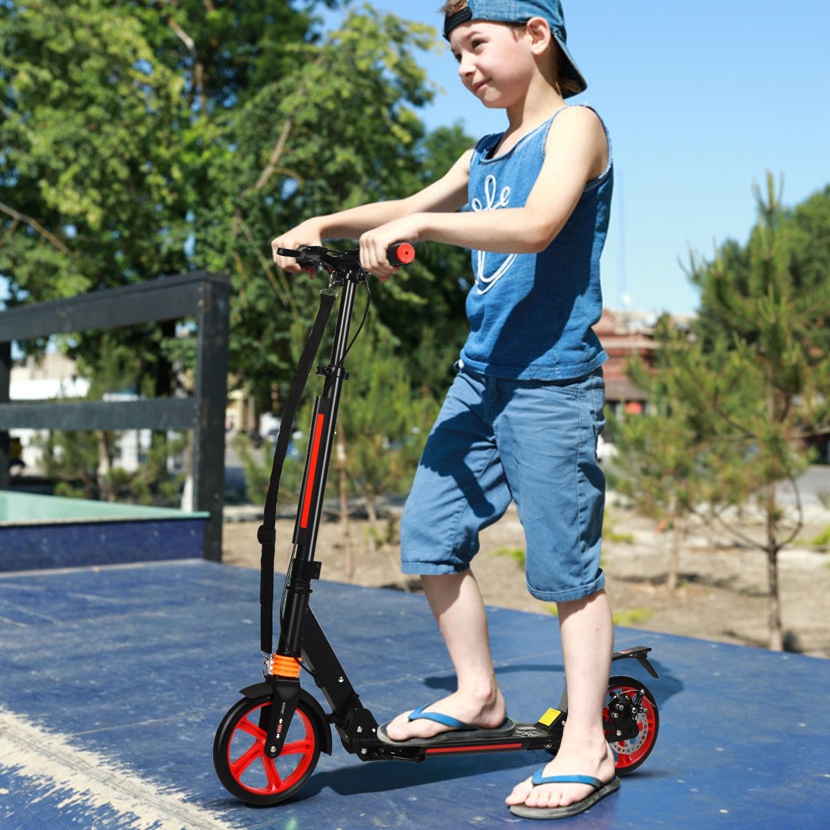 Alça de transporte para patinete elétrico Cityroller, altura ajustável, preto. - Image 2