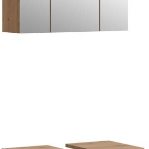 Xonox combinação de banho - Artisan detalhes pretos, 60x191x34 cm