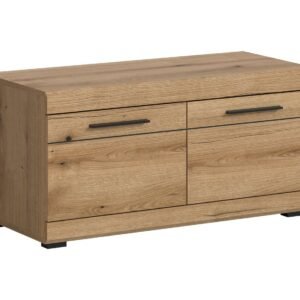 Xonox banco - acabamento carvalho Evoke, 90x44x40 cm