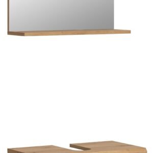 Xonox combinação de banho - sálvia e acabamento carvalho artisan, 60x191x34 cm