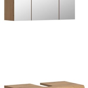 Xonox combinação de banho - sálvia e acabamento carvalho artisan, 60x191x34 cm