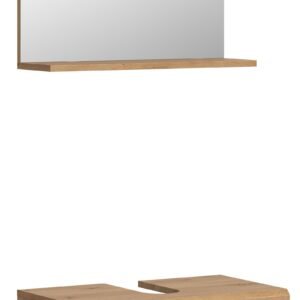 Xonox combinação de banho - sálvia e acabamento carvalho artisan, 60x191x34 cm