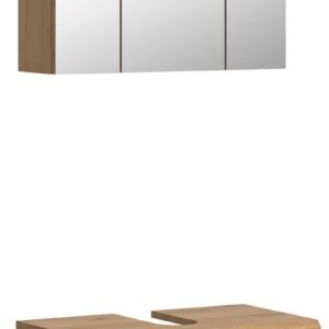 Xonox combinação de banho - sálvia e acabamento carvalho artisan, 60x191x34 cm