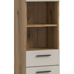 Xonox Armário alto - Evoak Acabamento carvalho, 37x191x31 cm