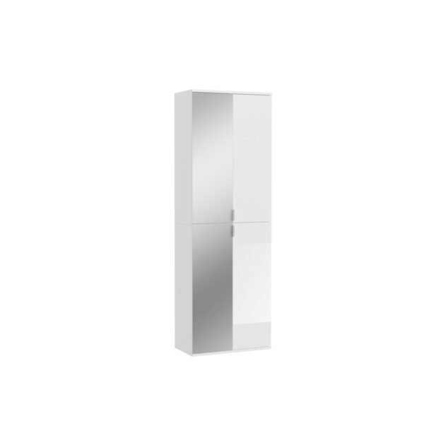 Xonox Combinação de roupeiro - imitação branco e branco brilhante, 60x193x34 cm
