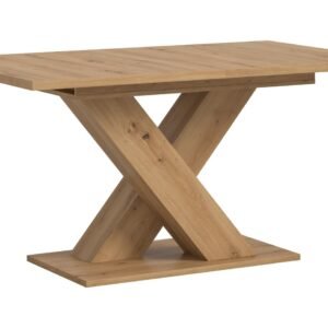 Xonox mesa de jantar - Artisan acabamento com Base em X