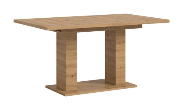 Xonox mesa de jantar - Artisan acabamento com base de coluna dupla