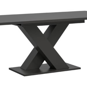 Xonox mesa de jantar - imitação cinzento com Base em X