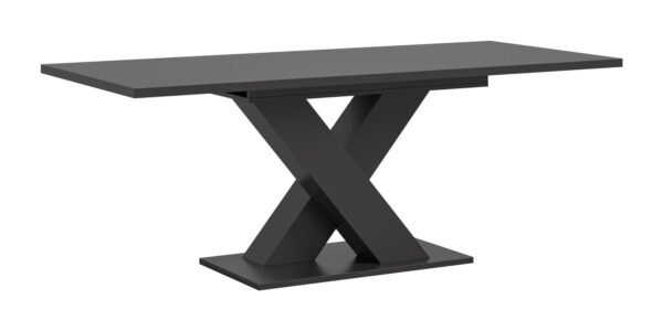 Xonox mesa de jantar - imitação cinzento com Base em X