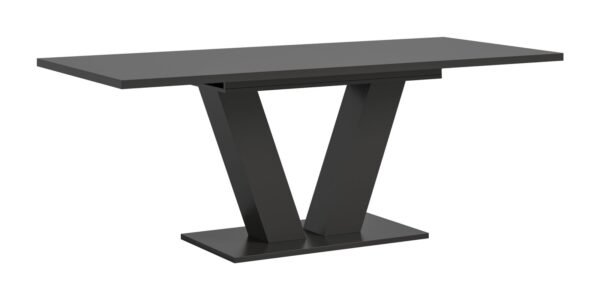 Xonox mesa de jantar - imitação cinzento com Base em V