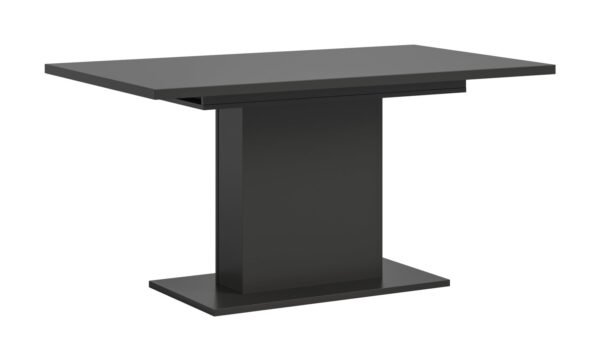 Xonox mesa de jantar - imitação cinzento com base pedestal