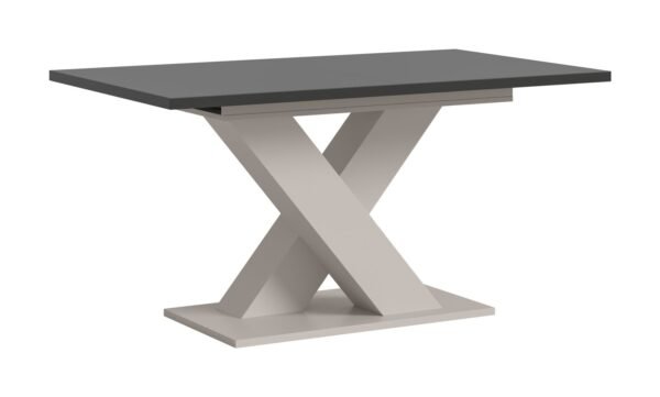 Xonox mesa de jantar - imitação cinzento e imitação caxemira, 150x76x90 cm