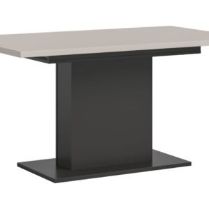 Xonox mesa de jantar - efeito caxemira e efeito cinzento, 150x76x90 cm