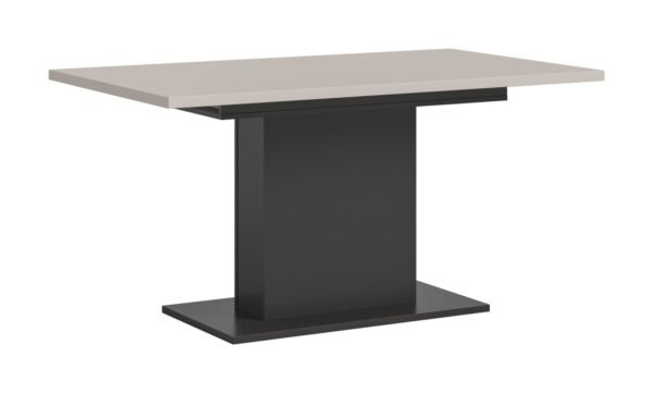 Xonox mesa de jantar - efeito caxemira e efeito cinzento, 150x76x90 cm