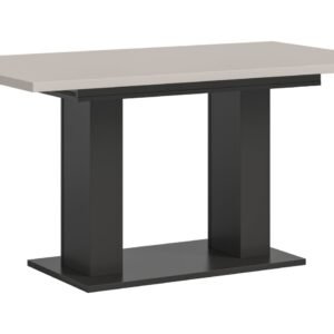 Xonox mesa de jantar - efeito caxemira e efeito cinzento, 150x76x90 cm